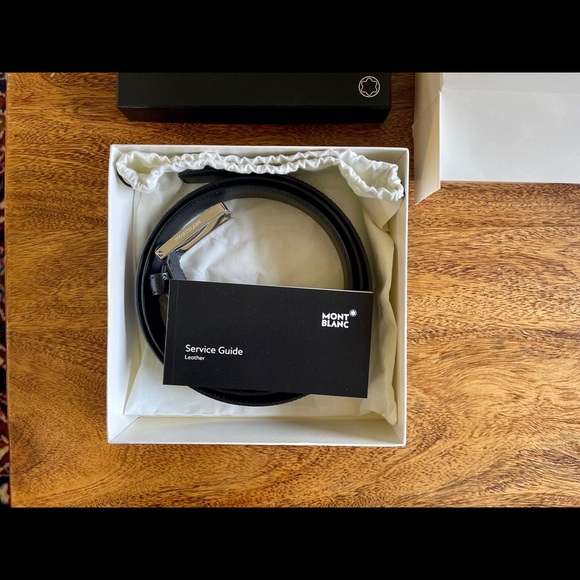 NWT Mont Blanc (Montblanc) authentic genuine belt - Picture 7 of 7